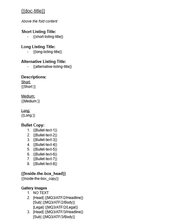 Spreadsheet column layout